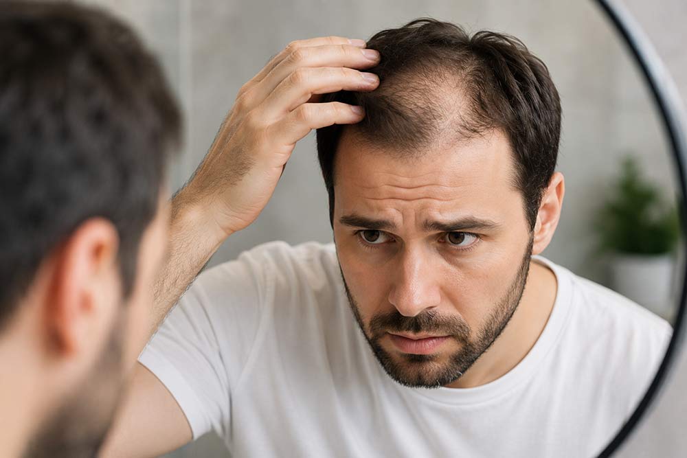 Causas caida de pelo